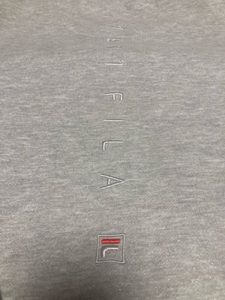 Sudadera Fila Gris Glitter coleccion