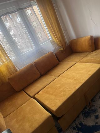 Sofá Cama Chaise Longue L 3x1m