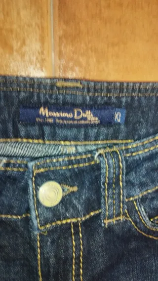 Pantalón Massimo Dutti azul