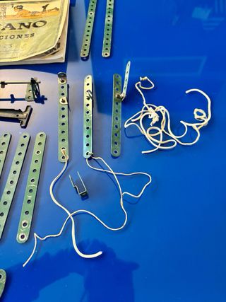 Meccano original años 20-30, lote completo Outfit