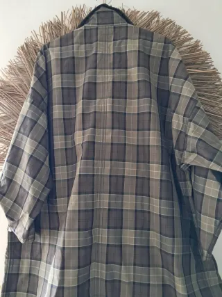 Gabardina Zara cuadros edición limitada