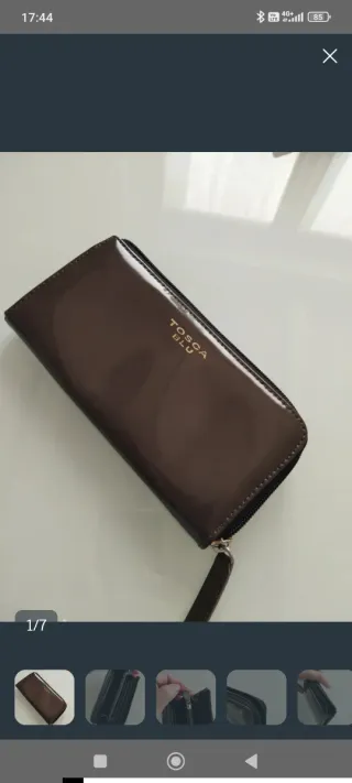 Portafoglio Tosca Blu colore fango