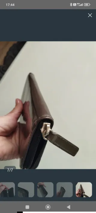 Portafoglio Tosca Blu colore fango