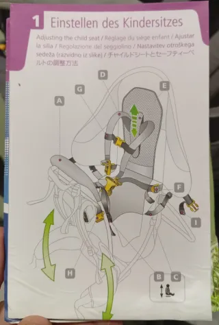 Mochila portabebés DEUTER montaña