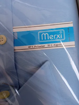 Camisa Merxi Caballero Azul talla 42 Sin Estrenar