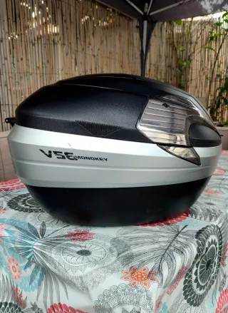 Baúl GIVI V56 Maxia 4 Moto Negro/Gris