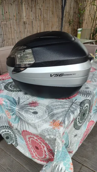 Baúl GIVI V56 Maxia 4 Moto Negro/Gris