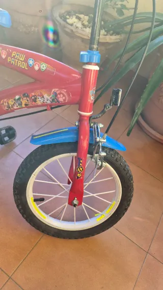 Bici Paw Patrol 4-6 años