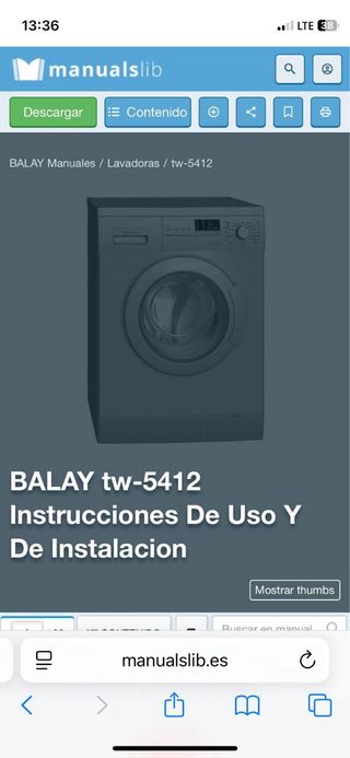 Lavadora-Secadora Balay Silver