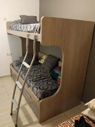 Cama Litera con Cajones