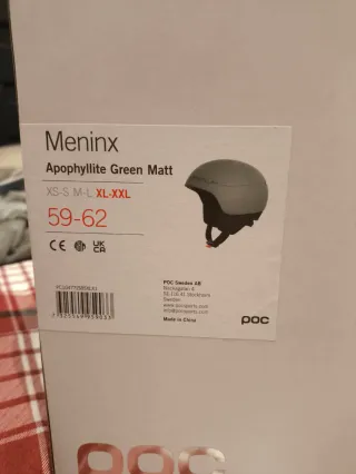 Casco POC Meninx Apophyllite Green Matt XL