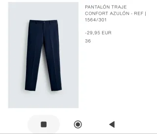 Traje Azul: Blazer y Pantalón