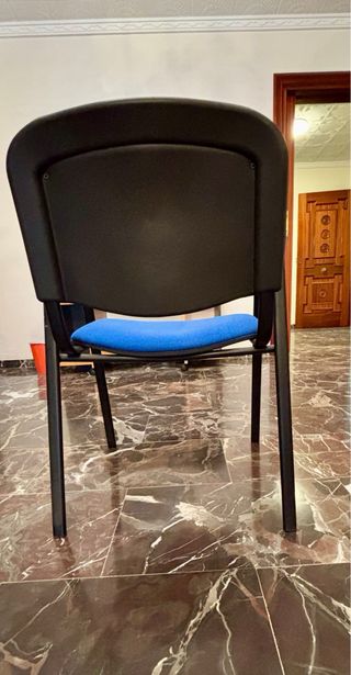 Silla de escritorio azul