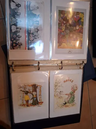 Cuatro Álbumes FILABO con mas de 1000 postales