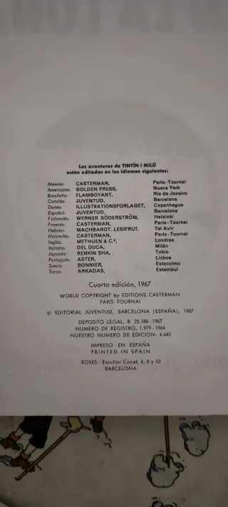 3 Libros de las aventuras de Tintin
