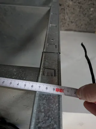 Estantería metálica galvanizada anti-oxidación