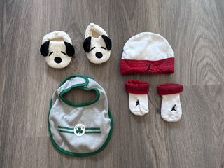 Pack Bebé: Patucos, Gorro y Babero