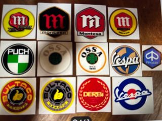 PEGATINAS NUEVAS DE ANAGRAMAS DE MARCAS DE MOTOS