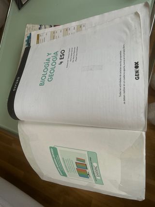 Biología y Geología 4º ESO. Libro del estudiant...