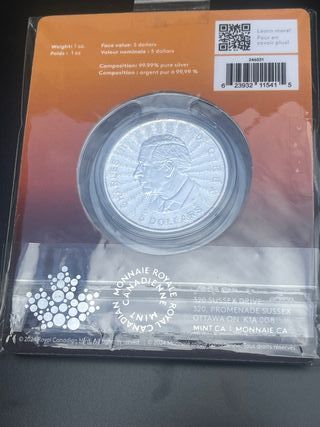 1oz Plata Pura Canadá 2024 Oso Polar