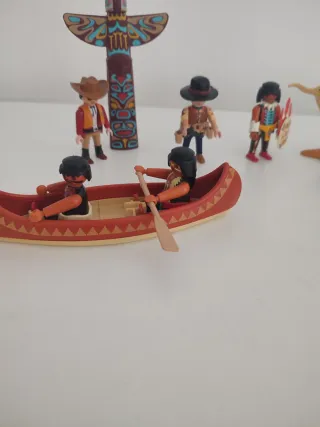 Playmobil Indios y vaqueros.