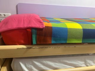 Cama juvenil con cajones y colchón