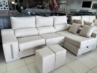 Sofá chaise longue extraíble y reclinable