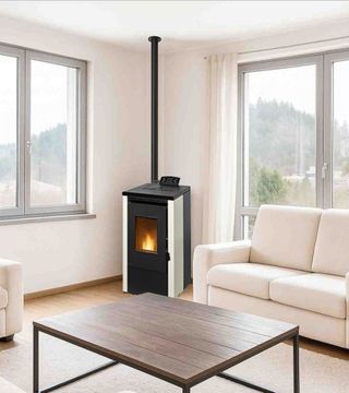 ESTUFA DE PELLET 6.7 Kw + KIT HUMOS B