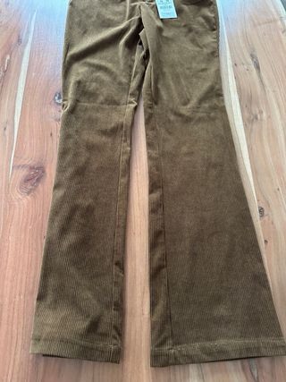 Pantalón pana Lefties marrón Talla 38
