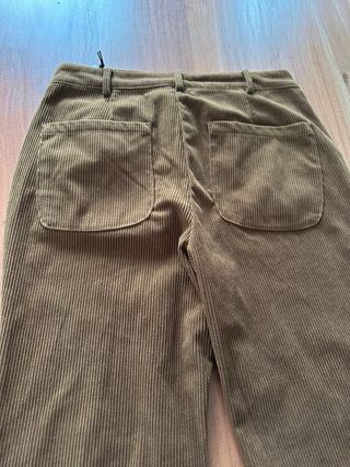 Pantalón pana Lefties marrón Talla 38