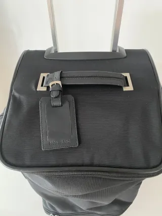 Maleta Montblanc Negra con Ruedas