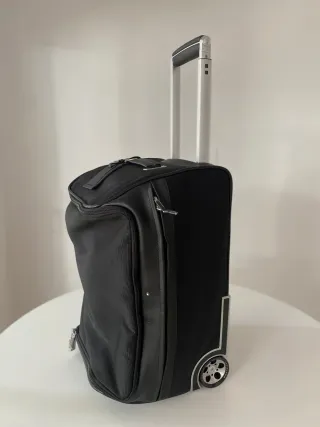 Maleta Montblanc Negra con Ruedas