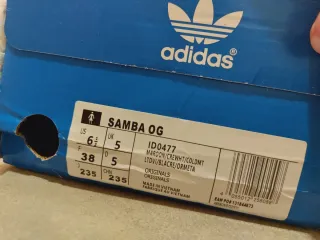 Adidas Samba OG Rojo/Blanco