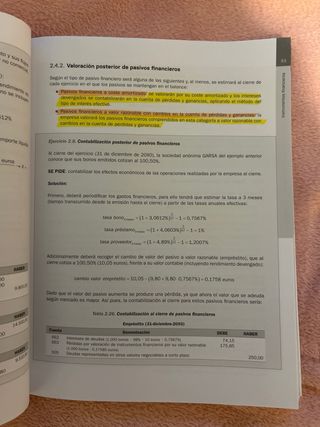 Se vende libro de Contabilidad Financiera Superior