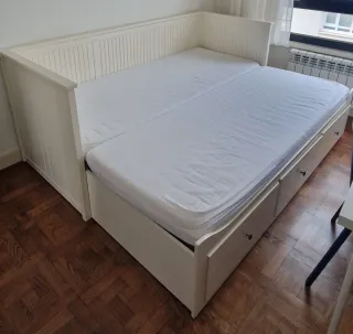 Diván Cama Nido Ikea Hemnes + 2 Colchones