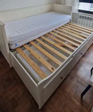 Diván Cama Nido Ikea Hemnes + 2 Colchones