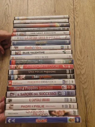 21 DVD film vari (Commedia, Dramma, Romantico)