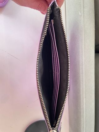 Paco Martinez Cartera y Monedero Morado