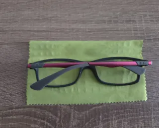 Montura Gafas Niños Ray-Ban Negra y Roja