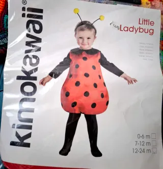 Disfraz Mariquita 12-24 meses