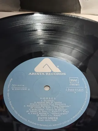 Patti Smith Horses Vinilo LP