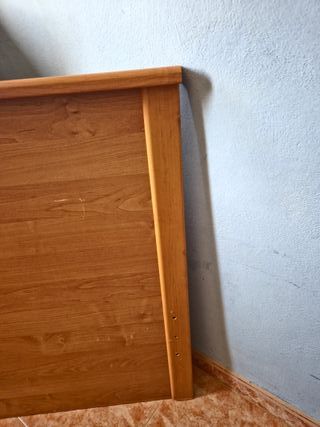 Cabecero de cama de matrimonio madera