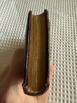 Misal del niño 1890-1905 s.XIX en Piel