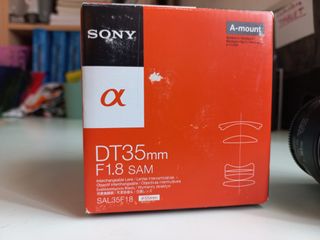 Sony DT 35mm F1.8 SAM Obiettivo