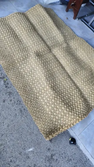 Alfombra Yute/Esparto Natural Beige/Marrón