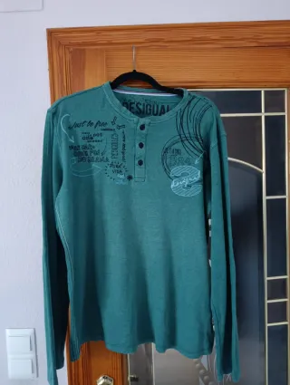 Camiseta Desigual manga larga hombre