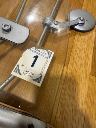 Visera y guardabarros Vespa