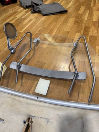 Visera y guardabarros Vespa