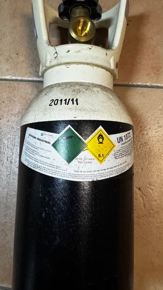 Bombona Oxigeno Industrial Pequeña