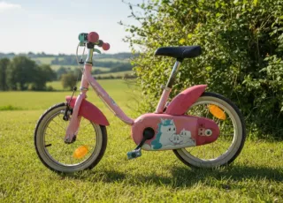 Bici infantil Decathlon 14 unicornio